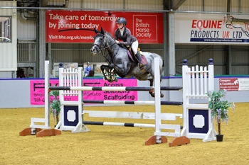 Holly West & Runard Lass win the Scottish Branch JA Indoor Championship at Scottish Horse of the Year Show 2026 Holly West & Runard Lass win the Scottish Branch JA Indoor Championship at Scottish Horse of the Year Show 2026